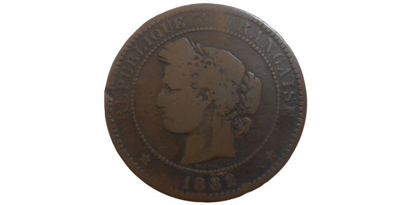 Francúzsko 10 Centimes 1882 A