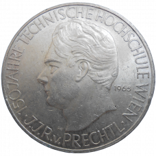 Rakúsko 25 Schilling 1965