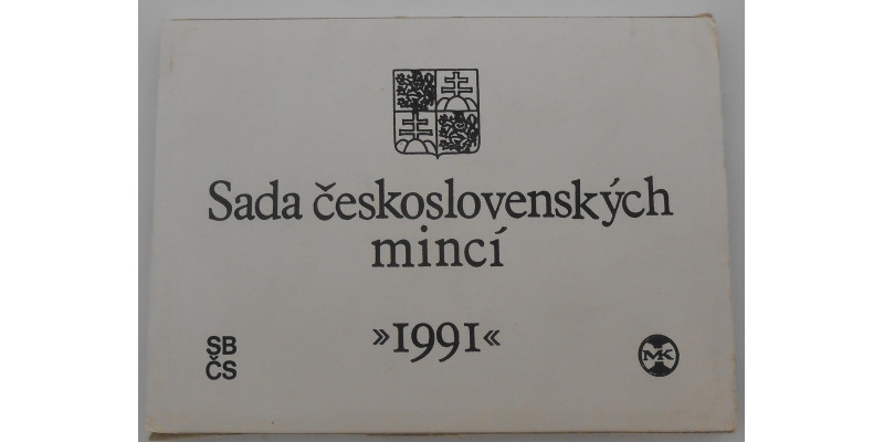 Sada obehových mincí 1991
