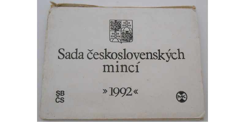 Sada obehových mincí 1992