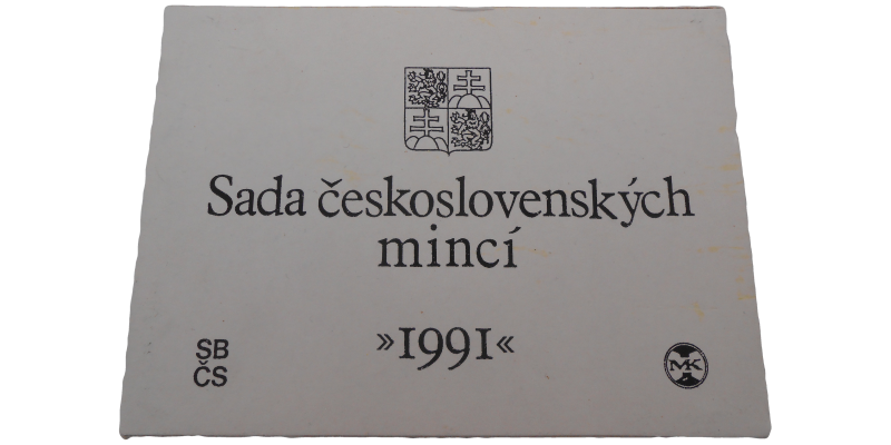 Sada ČSFR mincí 1991