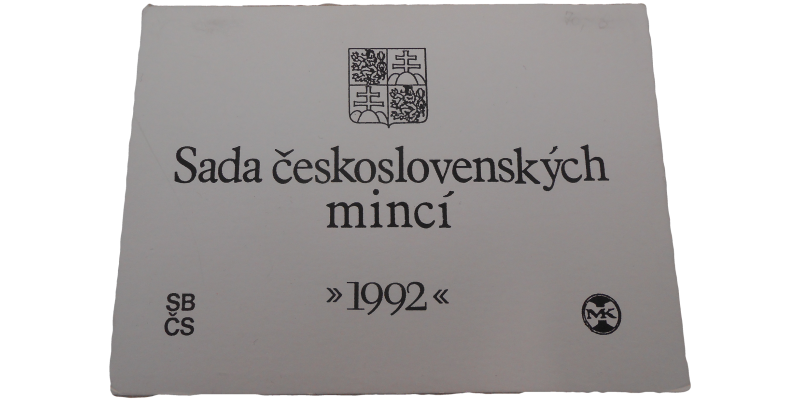 Sada ČSFR mincí 1992