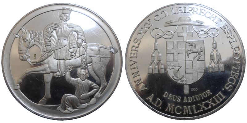 Vatikán - strieborná medaila 1973