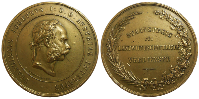 František Jozef I. AE záslužná medaila