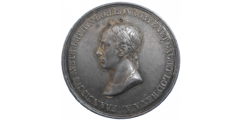 František II. Strieborná medaila 1815