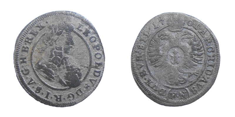 Leopold I. 1 grajciar 1701 FN