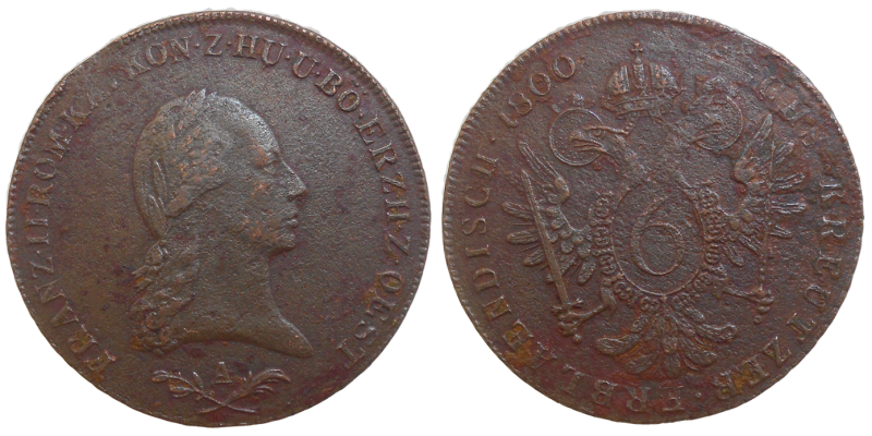 František II. 6 grajciar 1800 A