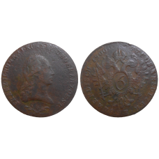 František II. 6 grajciar 1800 B