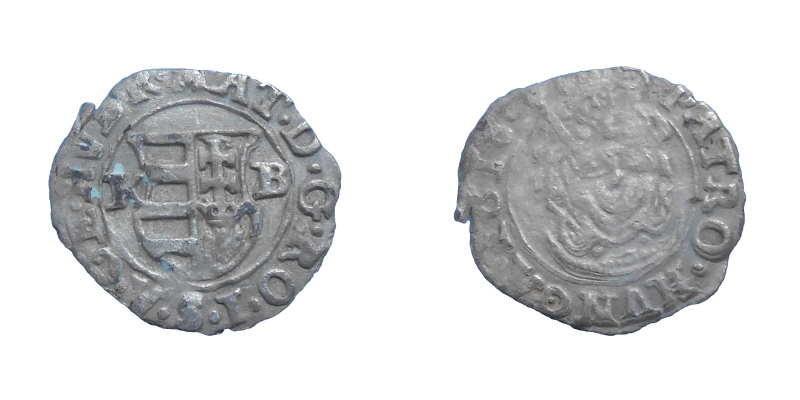Matej II. Denár 1618 KB