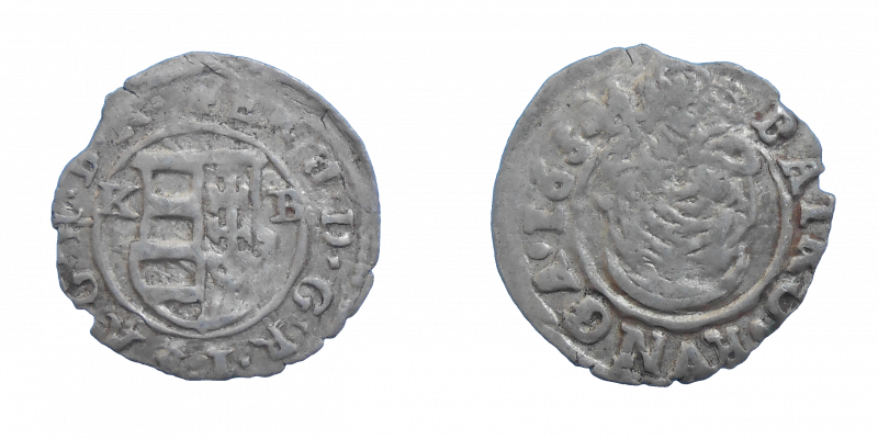 Ferdinand II. Denár 1634 KB