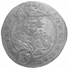 Leopold I. 3 grajciar 1698 GE