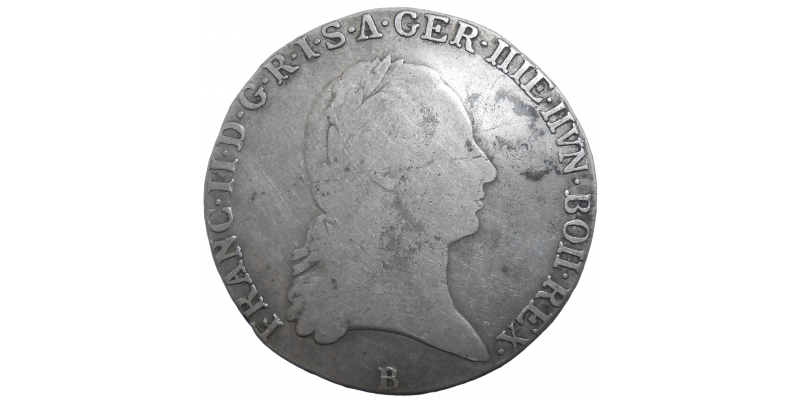 František II. 1/2 Toliar 1797 B