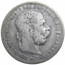 František Jozef I. 1 koruna 1901 bz