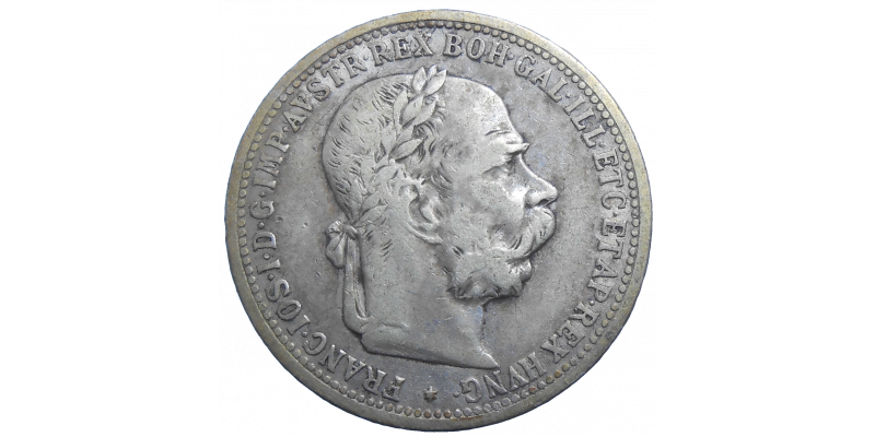 František Jozef I. 1 koruna 1901 bz