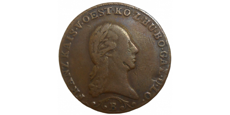 František II. 1 grajciar 1812 B