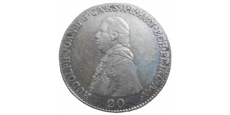 Rudolf Ján 20 grajciar 1820