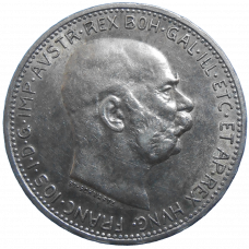 František Jozef I. 1 koruna 1915 bz