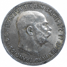 František Jozef I. 1 koruna 1915 bz