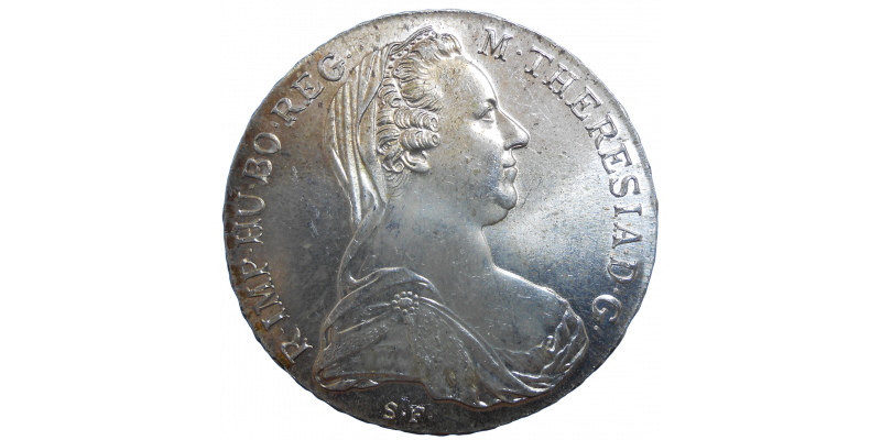 Mária Terézia Toliar 1780 SF
