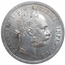 František Jozef I. 1 zlatník 1877 bz