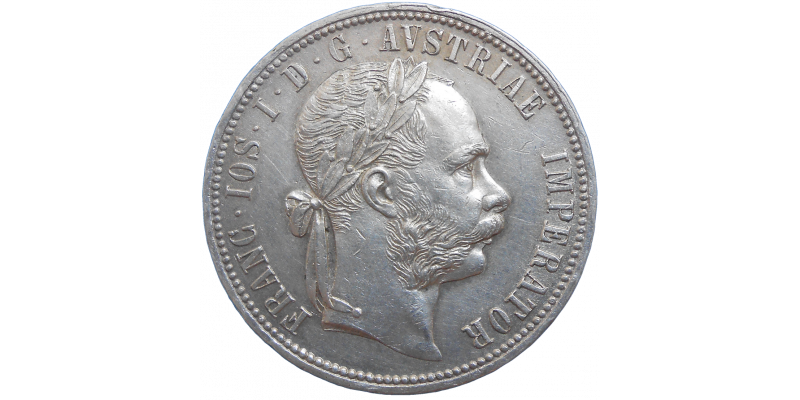 František Jozef I. 1 zlatník 1881 bz