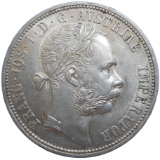 František Jozef I. 1 zlatník 1882 bz