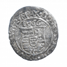 Maximilián II. Denár 1566 KB