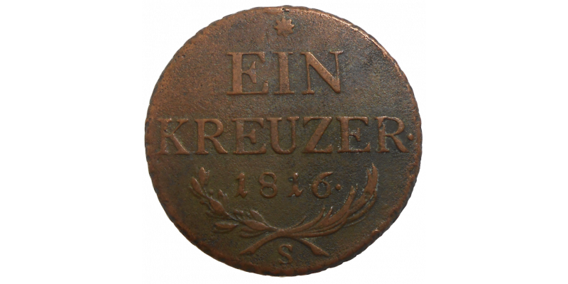František II. 1 grajciar 1816 S