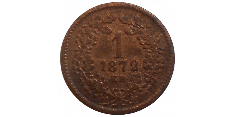 František Jozef I. 1 grajciar 1872 KB