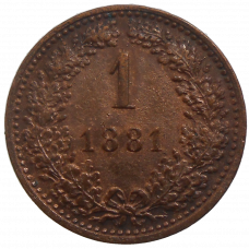 František Jozef I. 1 grajciar 1881 bz