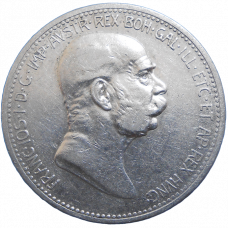 František Jozef I. 1 koruna 1908 Jubilejná