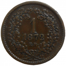 František Jozef I. 1 grajciar 1872 KB