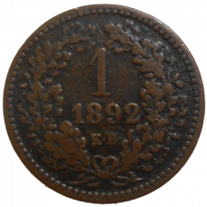František Jozef I. 1 grajciar 1892 KB