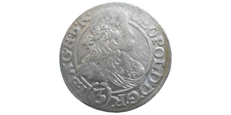 Leopold I. 3 grajciar 1666 SHS