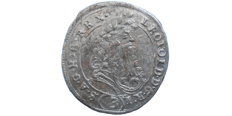 Leopold I. 3 grajciar 1689 KB