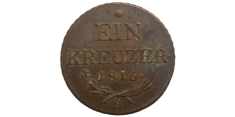 František II. 1 grajciar 1816 A