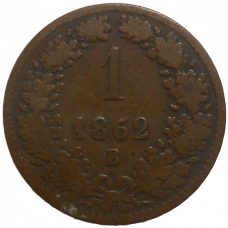 František Jozef I. 1 grajciar 1862 B