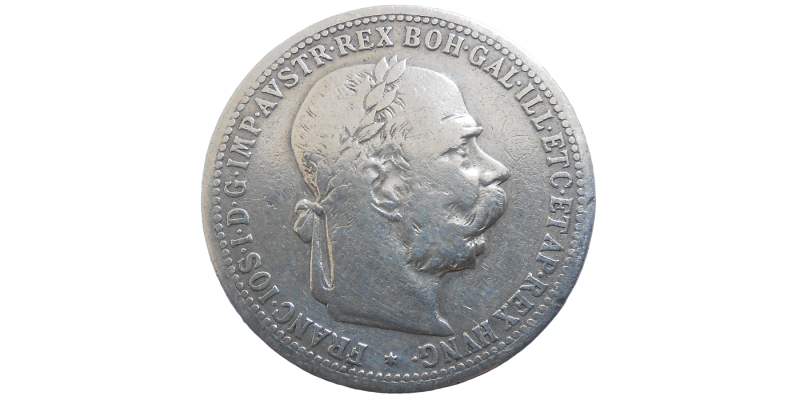 František Jozef I. 1 koruna 1902 bz