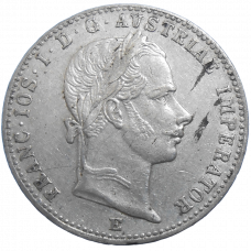 František Jozef I. 1/4 zlatník 1858 E