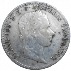 František Jozef I. 1/4 zlatník 1858 V