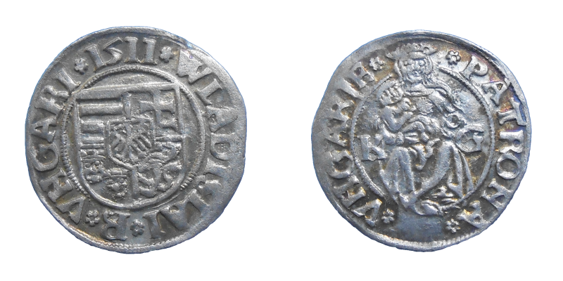 Vladislav II. Jagelovský denár 1511 KG