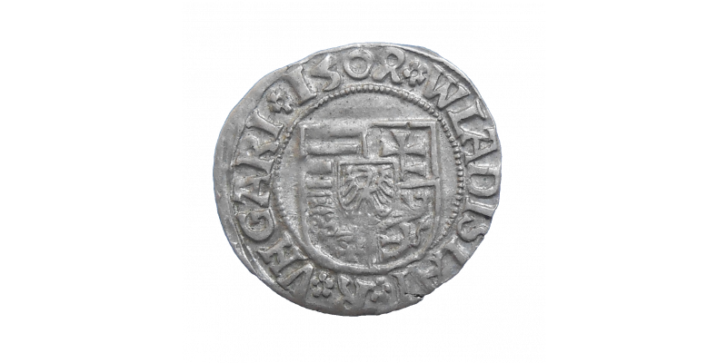 Vladislav II. Jagelovský denár 1504 KH