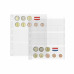 Náhradné listy na mince NUMIS EURO