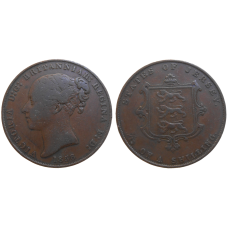 Jersey 1/13 shilling 1858