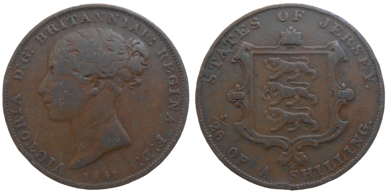Jersey 1/26 shilling 1841