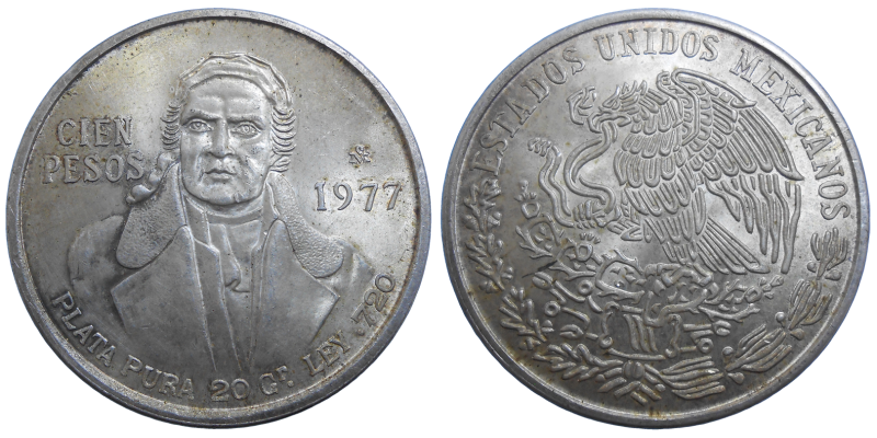 Mexiko 100 Pesos 1977