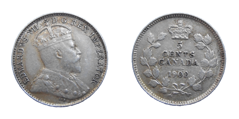 Kanada 5 Cent 1902