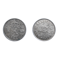 Holandská India 1/10 Gulden 1941 P