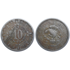 Mexiko 10 Centavos 1946