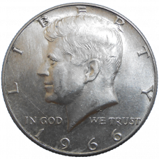 USA Half Dollar 1966 